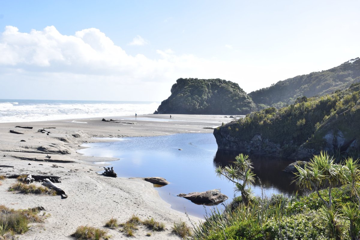 Monro Beach, West Coast, Nový Zéland