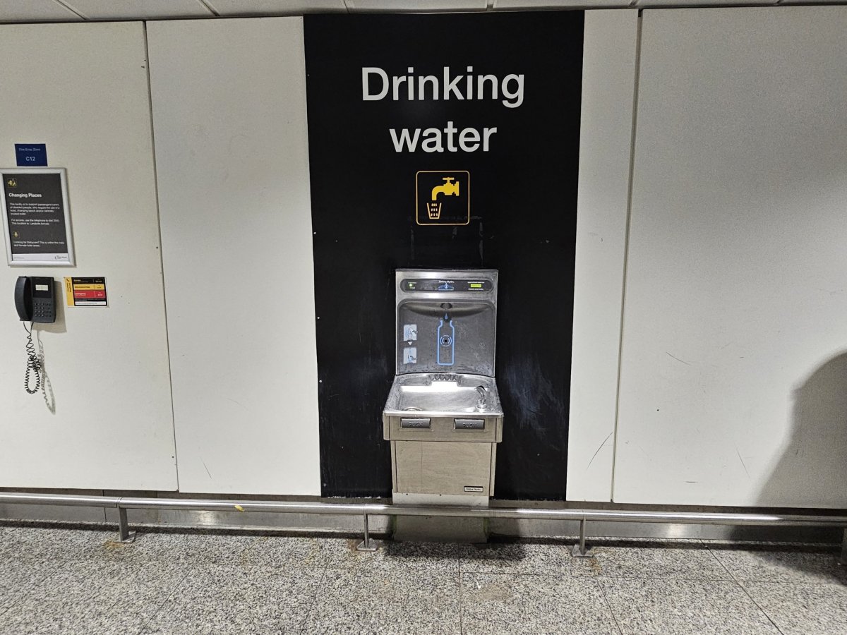 Pitná voda na letišti STN