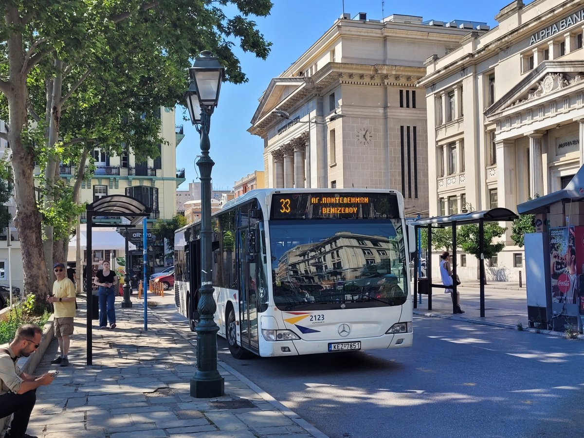 Autobus v Soluni