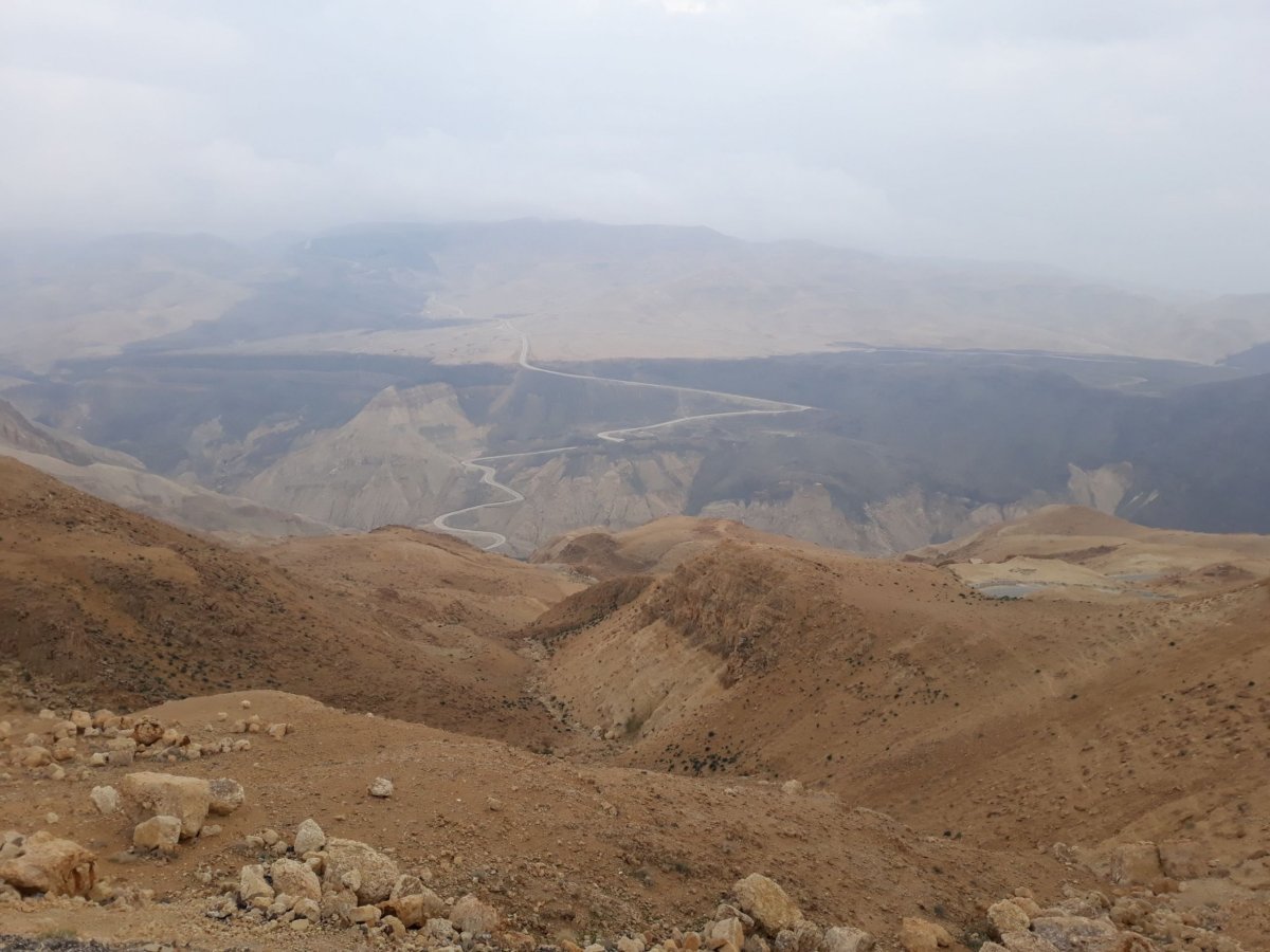 Přejezd hor Madaba - Dead Sea