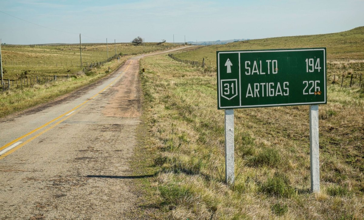 Silnice v Uruguayi