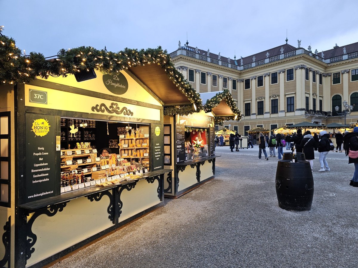 Vánoční trhy Schönbrunn