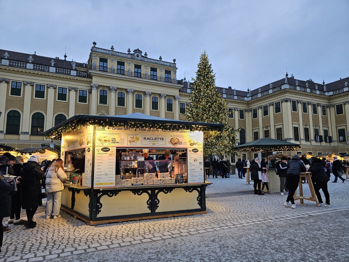 Vánoční trhy Schönbrunn