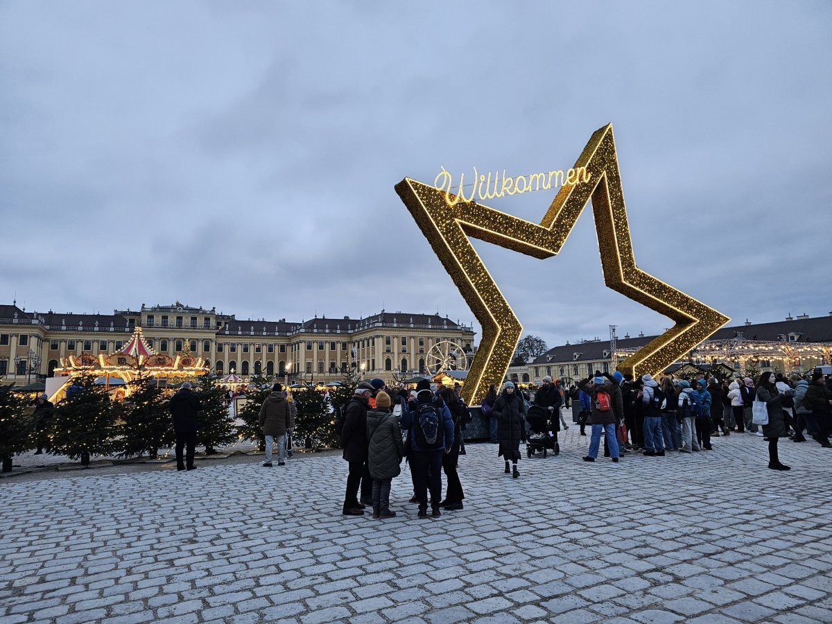 Vánoční trhy Schönbrunn