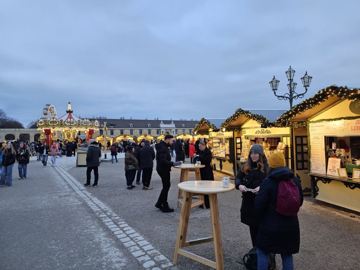 Vánoční trhy Schönbrunn