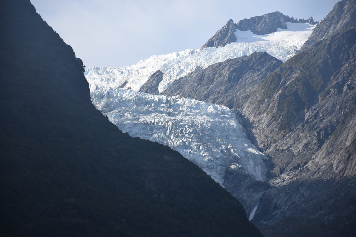 Ledovec Franze Josefa, West Coast, Nový Zéland
