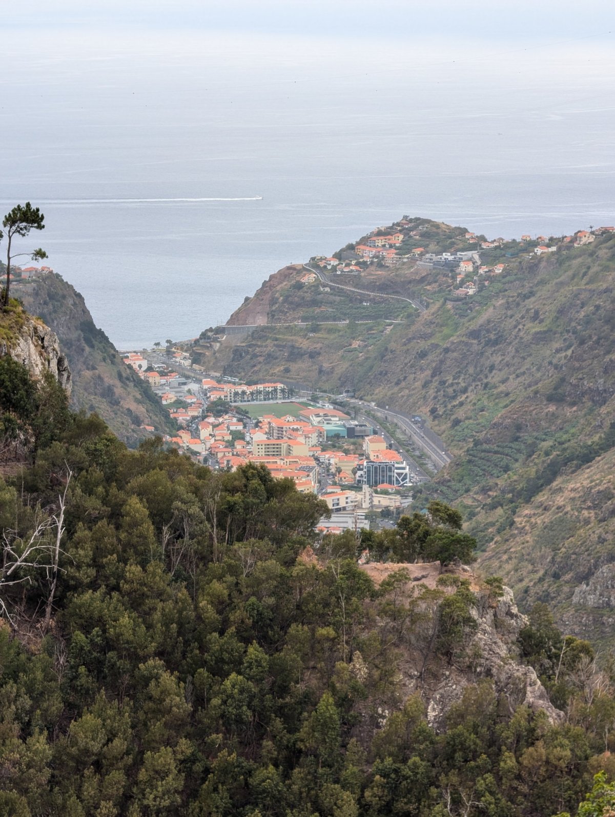 pohled na Ribeira Brava