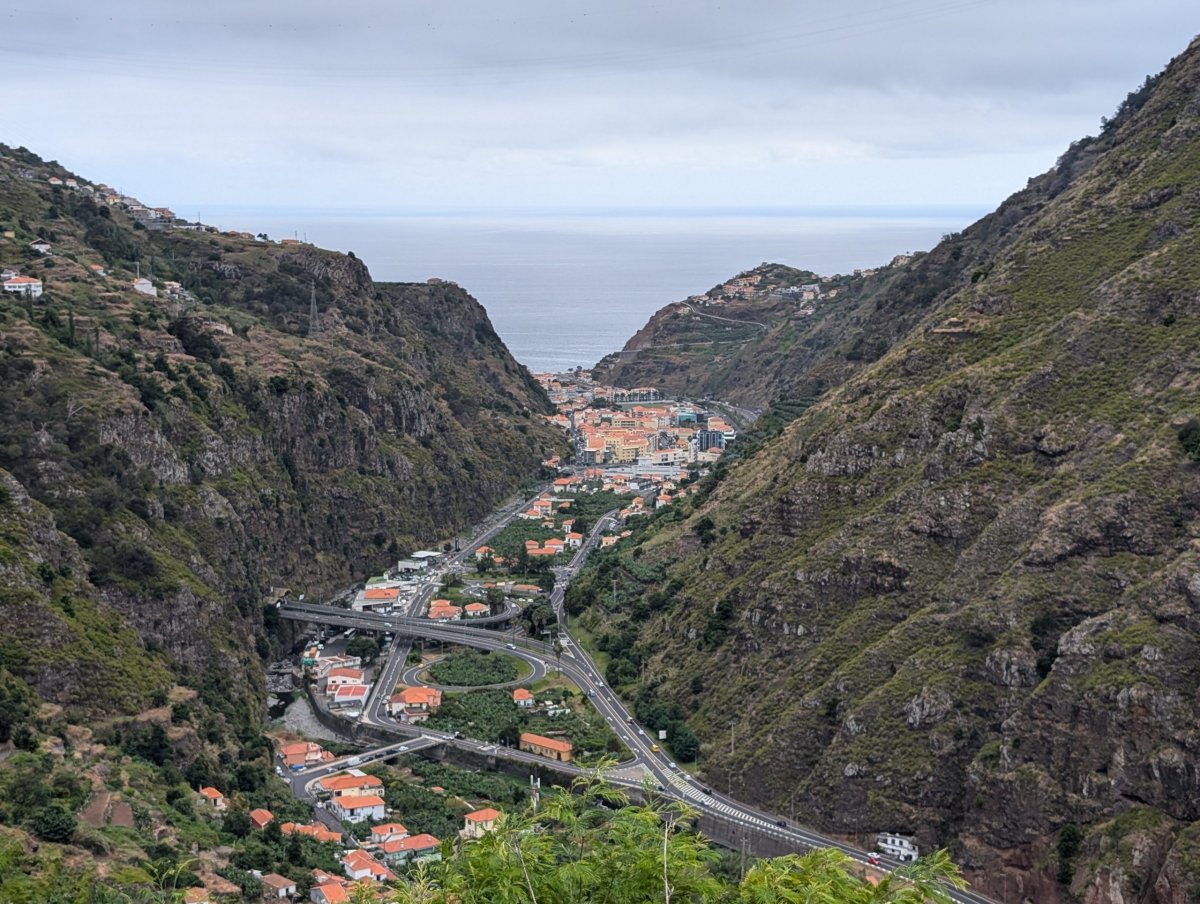 pohled na Ribeira Brava