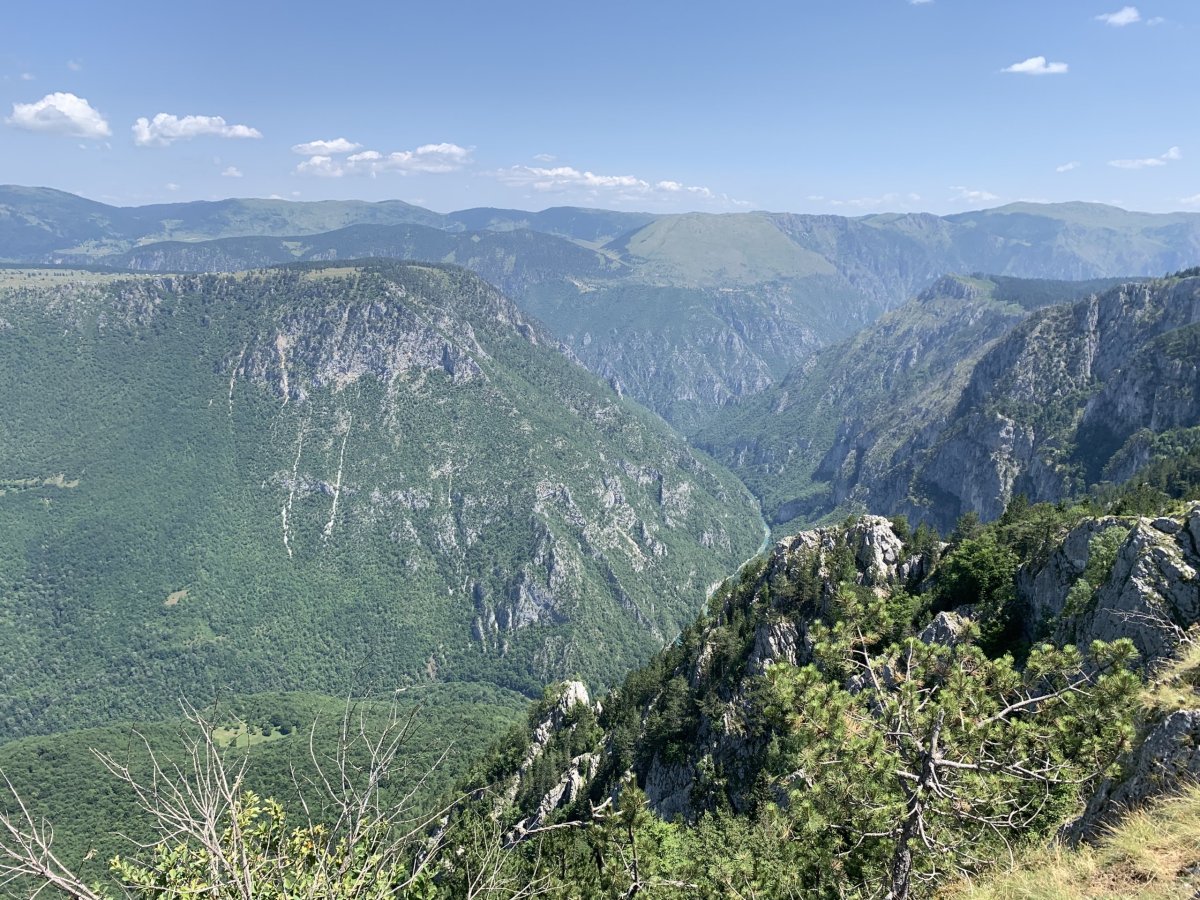 NP Durmitor - Čurevac - kaňon řeky Tara