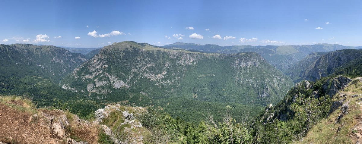 NP Durmitor - Čurevac - kaňon řeky Tara