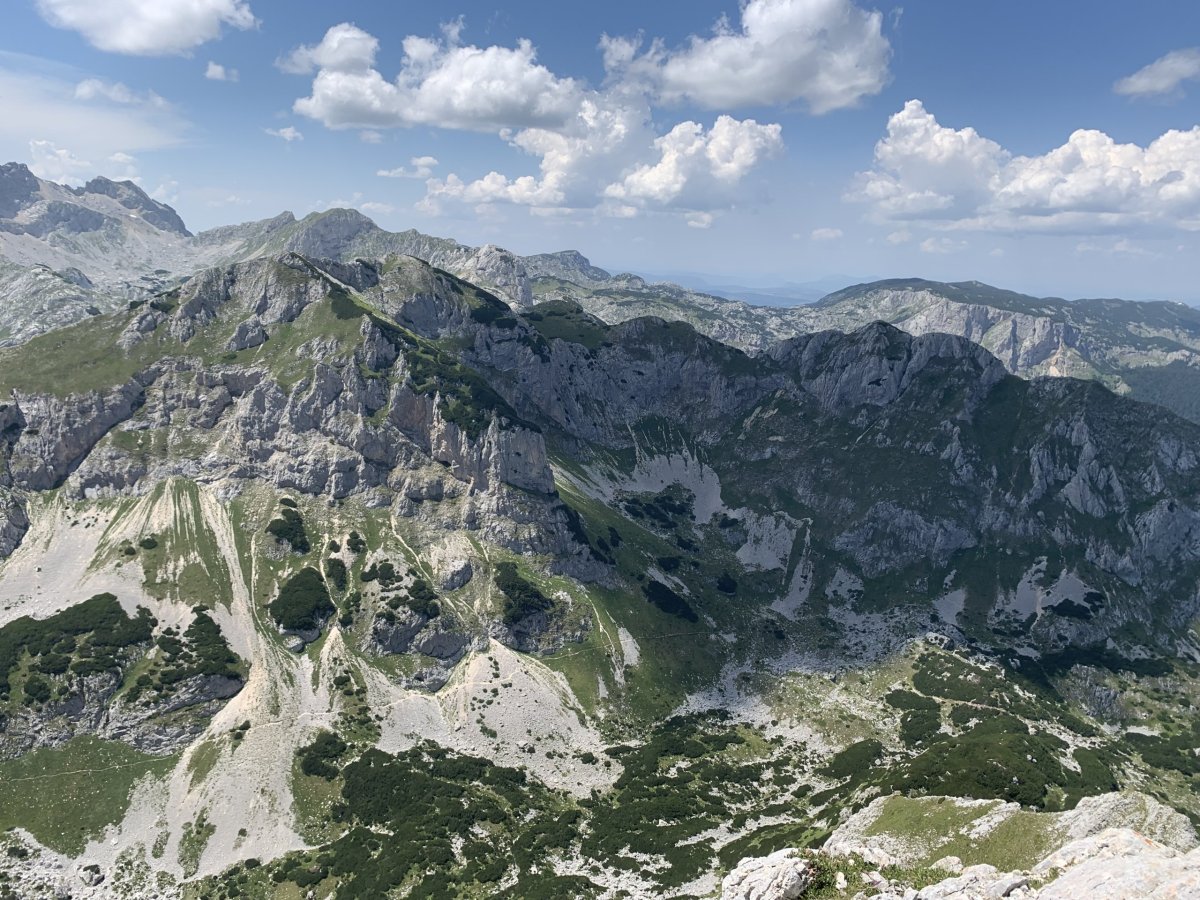 NP Durmitor - výhled za Savin Kuk