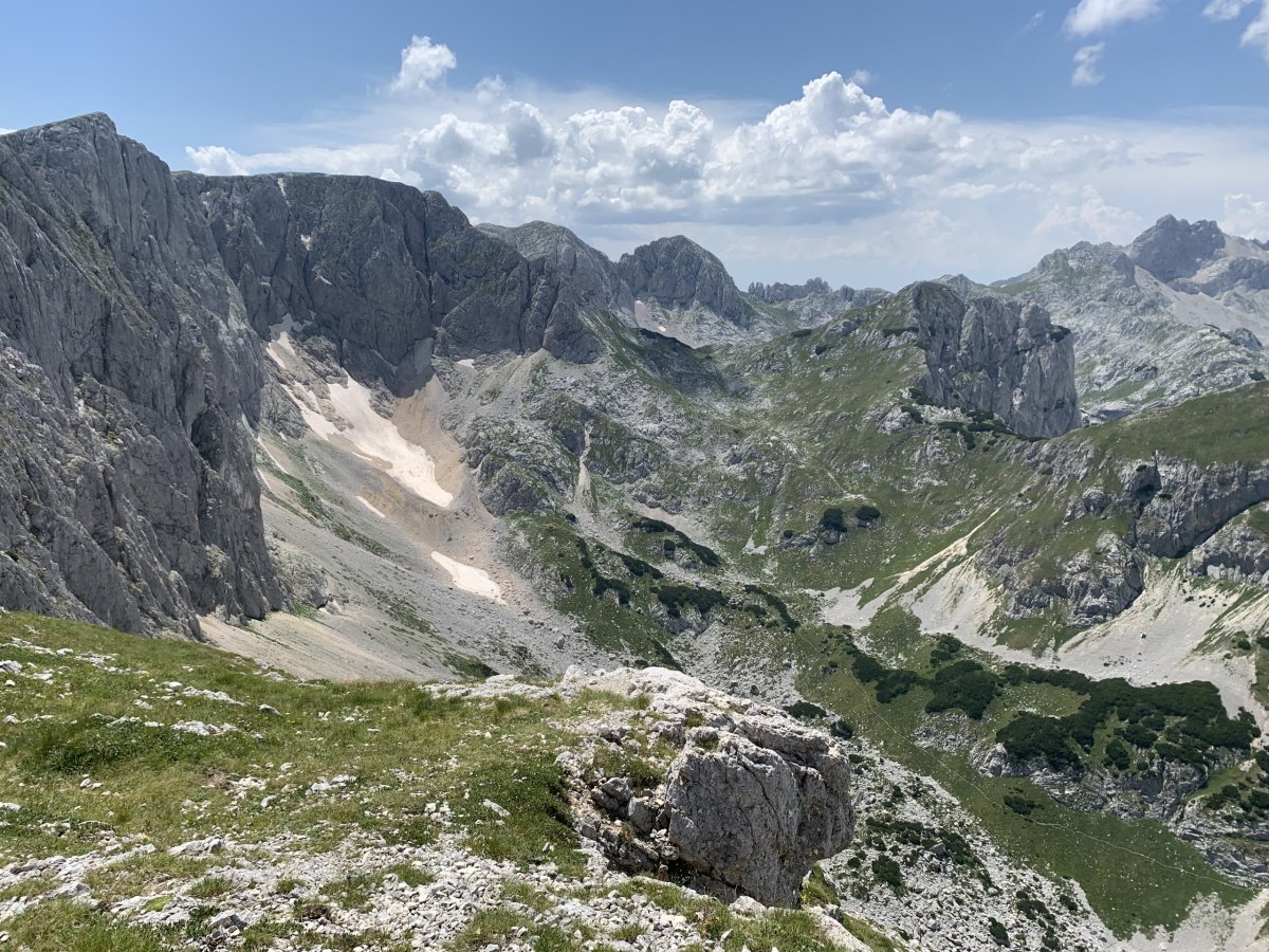 NP Durmitor - výhled za Savin Kuk