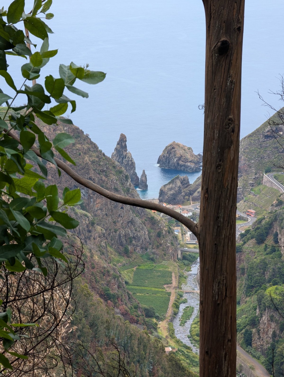 pohled na Ilhéu da Ribeira da Janela