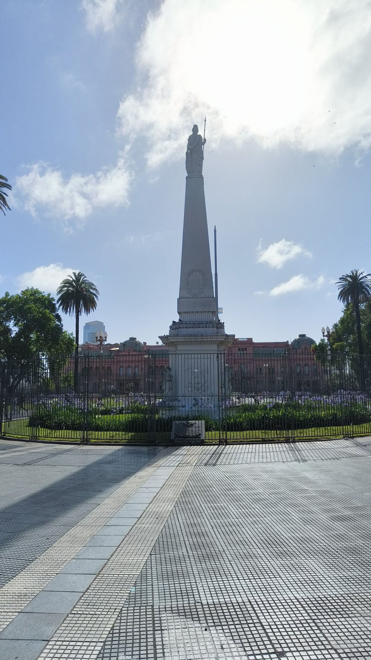 před Casa Rosada