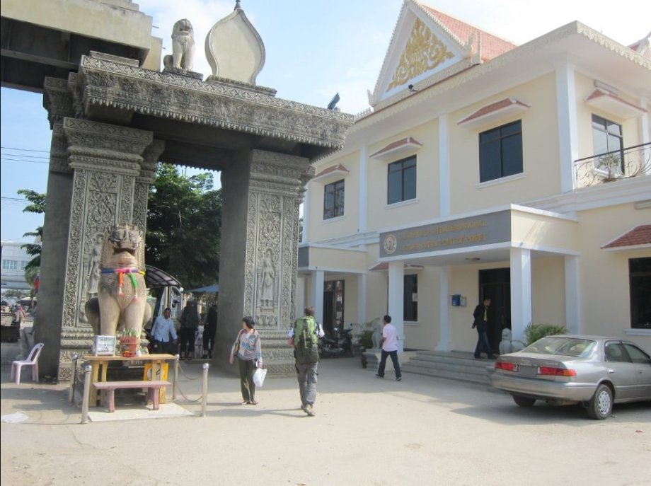 Pravá kancelář pro vyřízení víza do Kambodži.