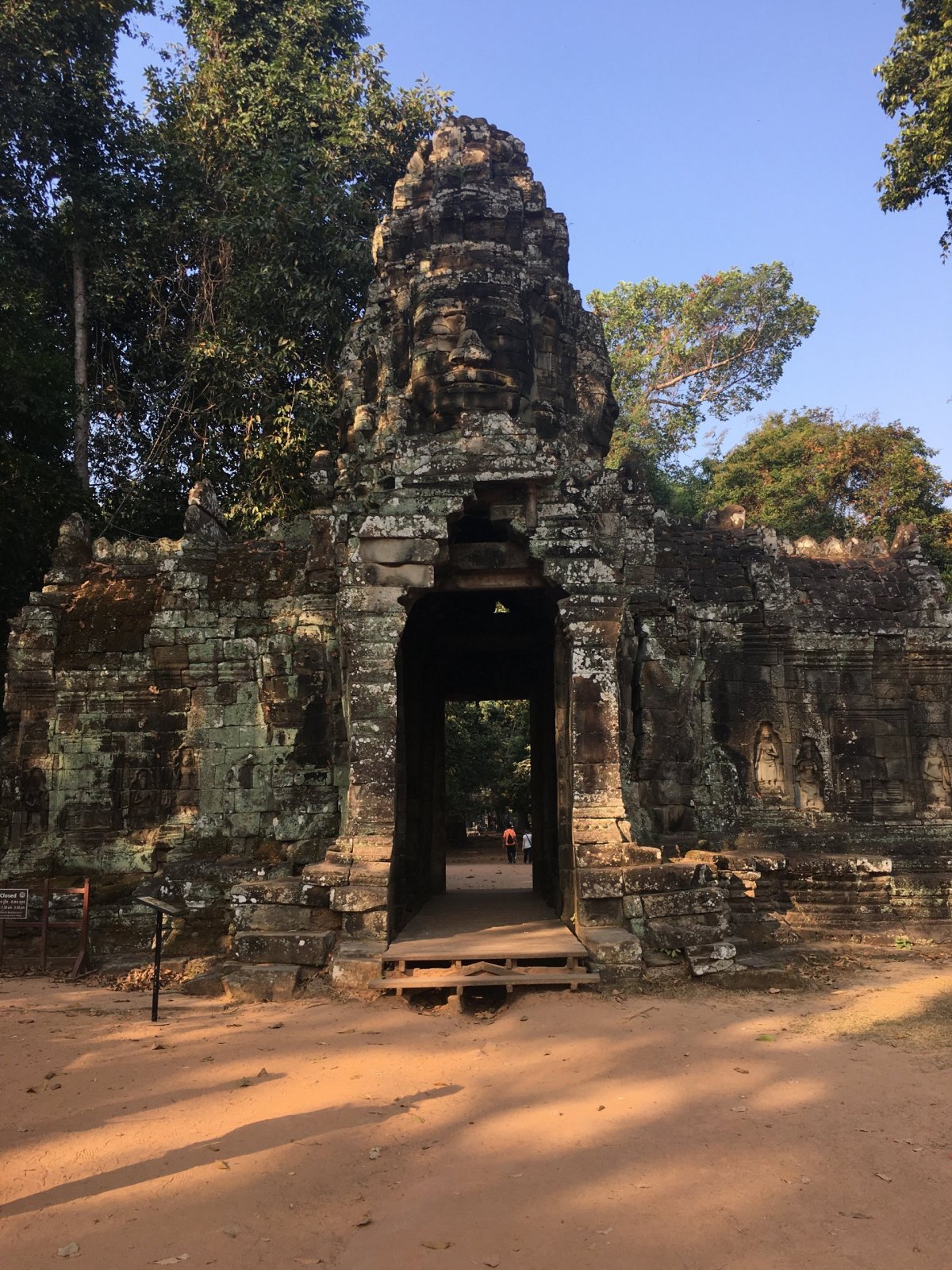 Brána k chrámu Banteay Kdei