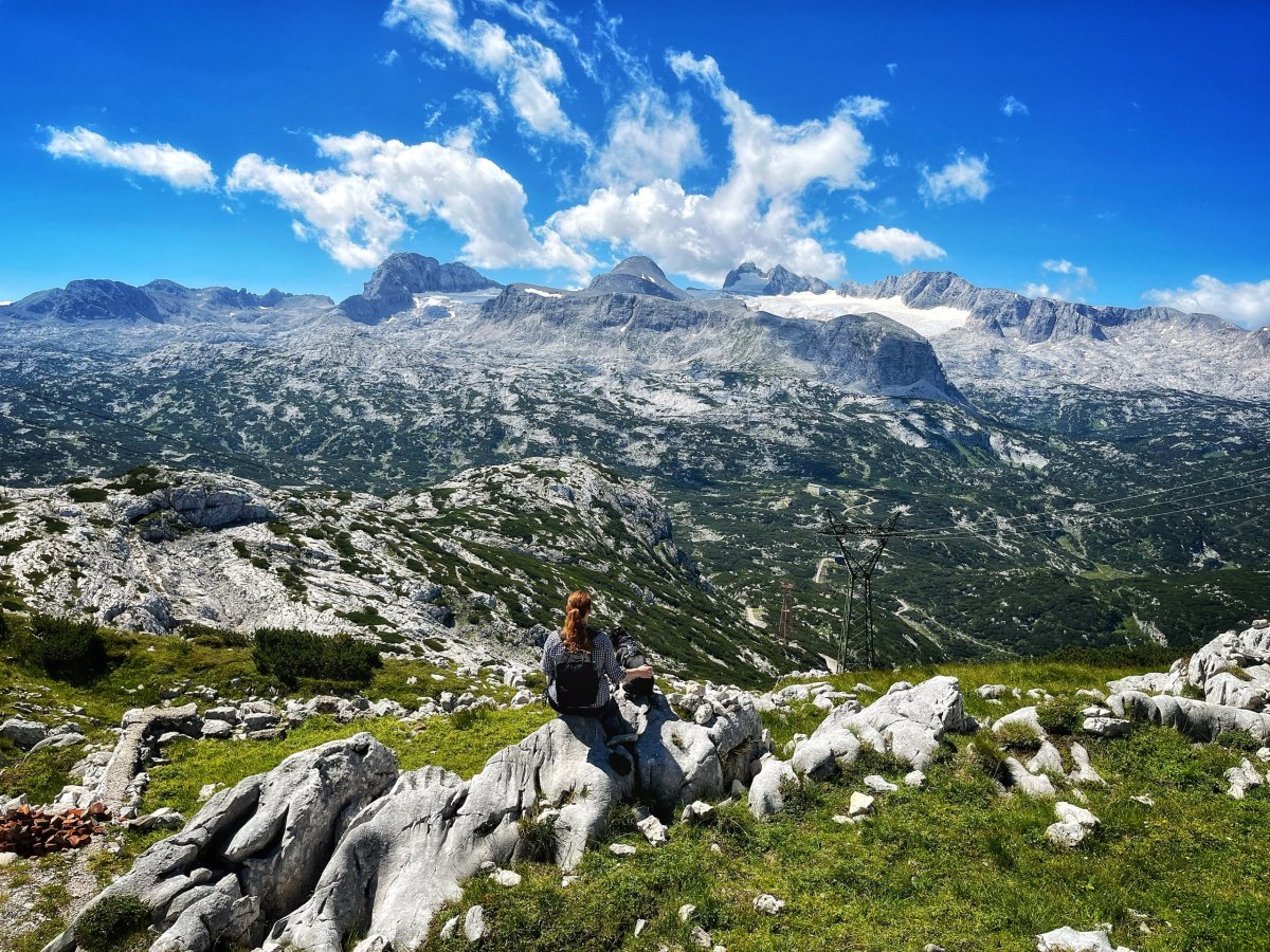 Výhled na Dachstein