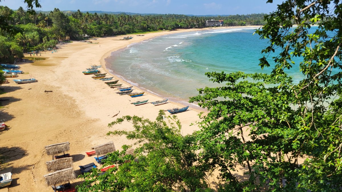 Výhled na Talalla Beach