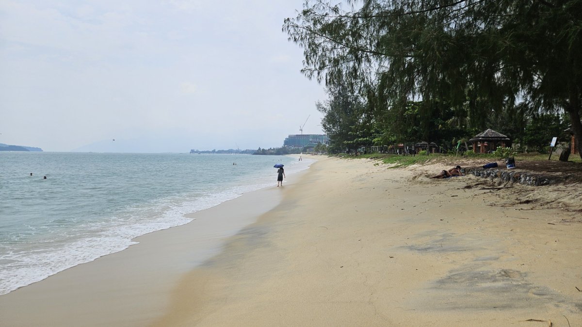 Pantai Tengah odpoledne