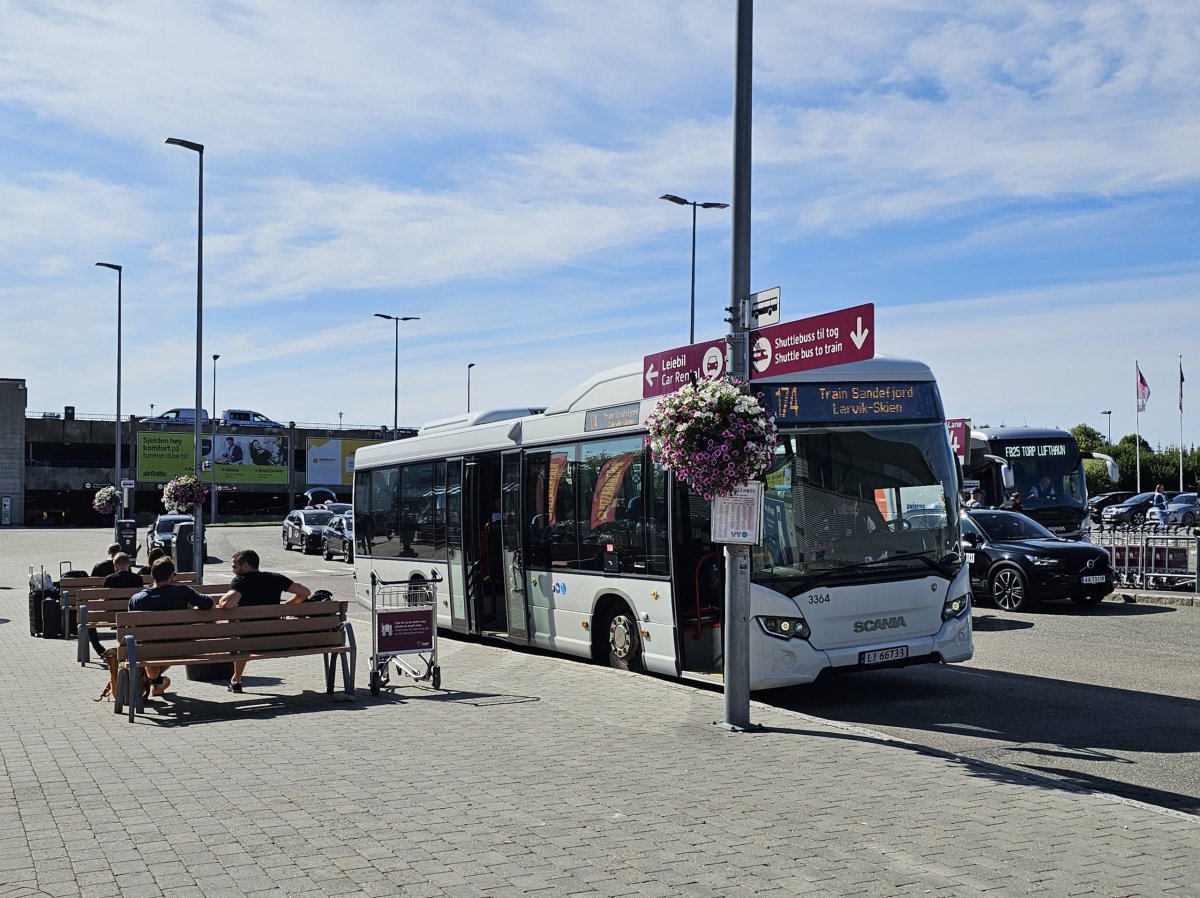 Shuttle autobus k vlakovému nádraží Torp