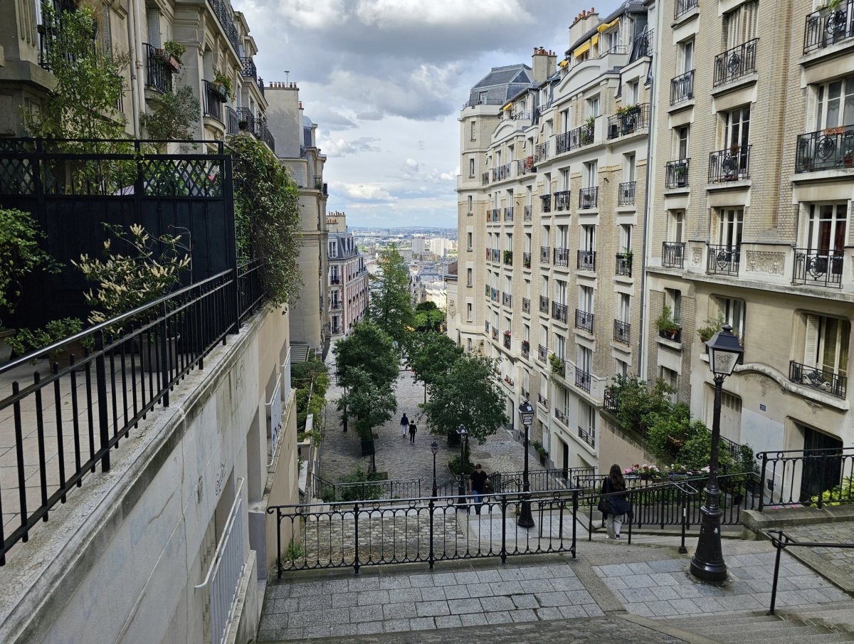 Schody Montmartre