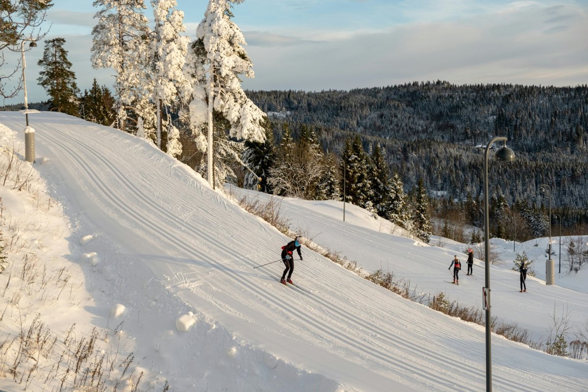 Lyžování Holmenkollen