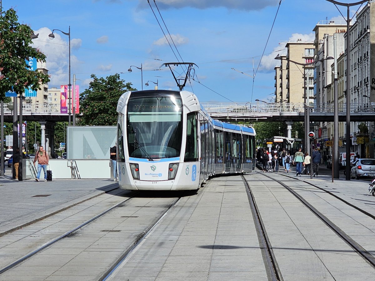 Tramvaj v Paříži