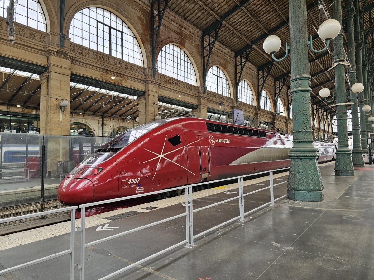 Eurostar na Gare du Nord