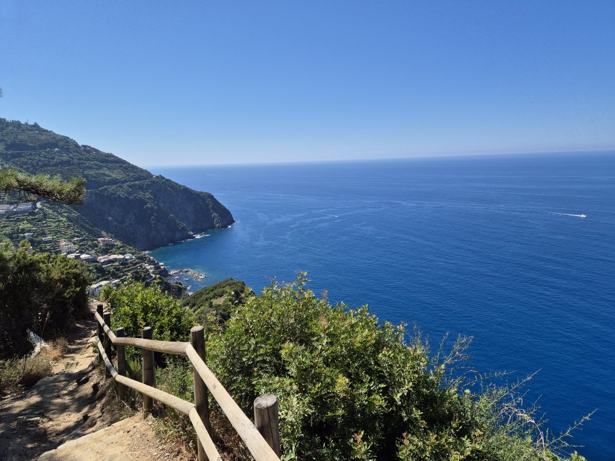 Výhled na Riomaggiore