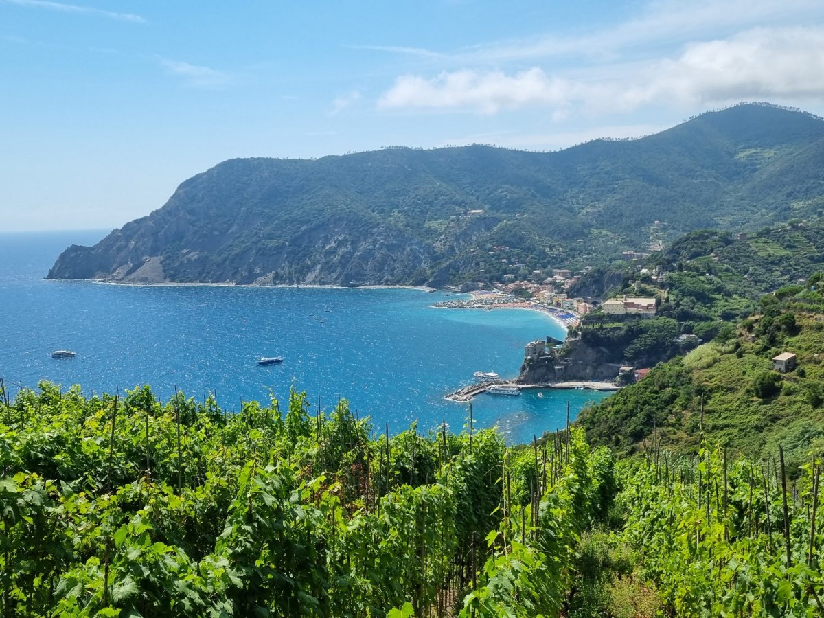 Výhled na Monterosso al Mare