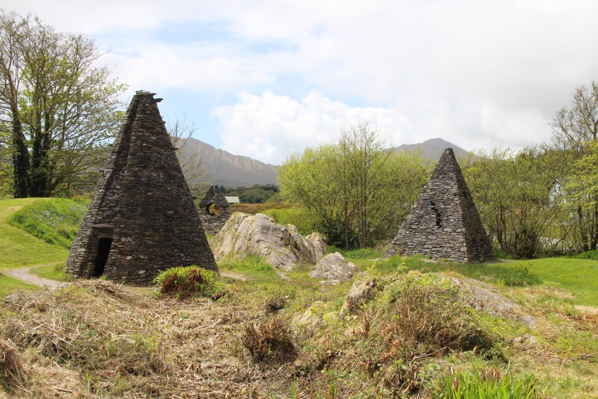 Pyramidu v městečku Sneem