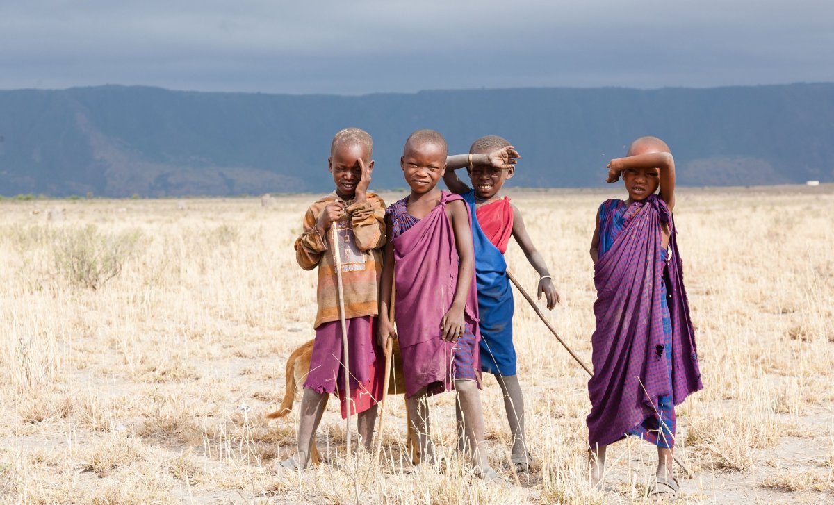 Tanzanské děti