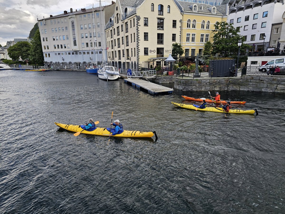 Kajaking Alesund