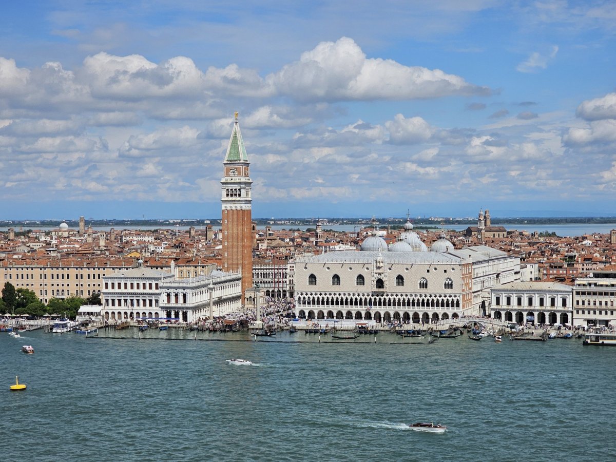 Výhled ze San Giorgio Maggiore