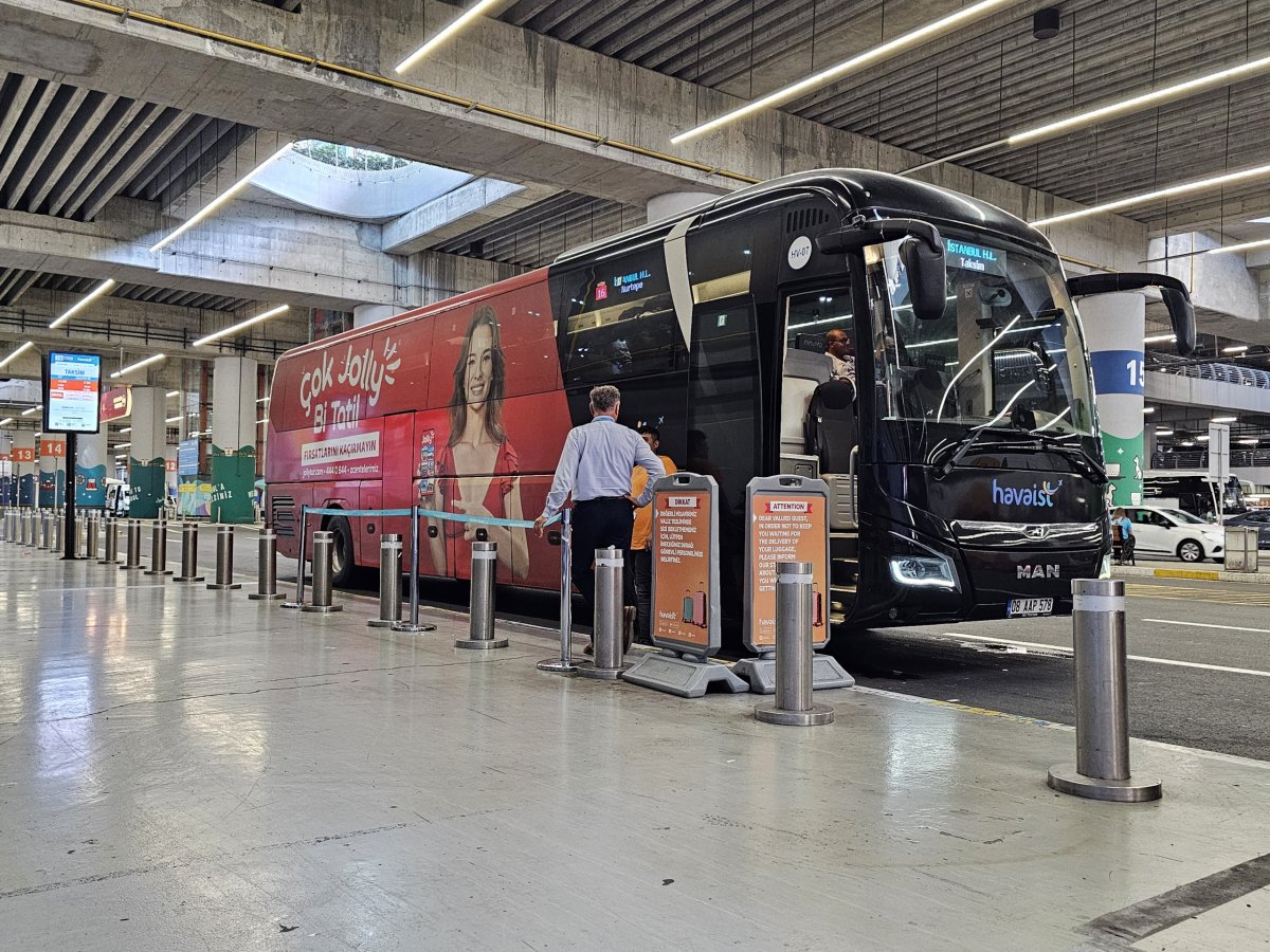 Autobus Havaist Letiště-Taksim