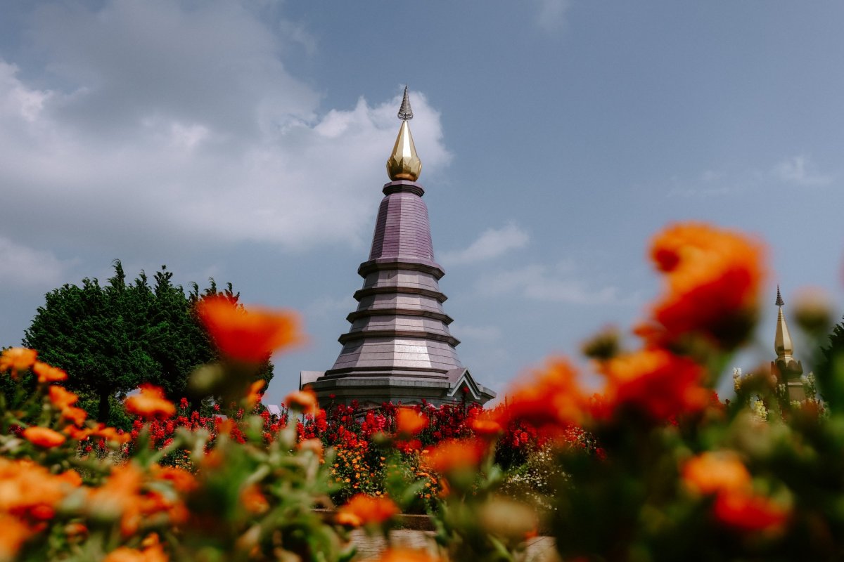 pagody NP Doi Inthanon