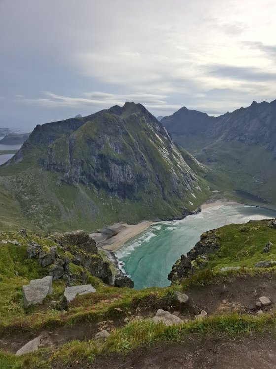 kvalvika beach