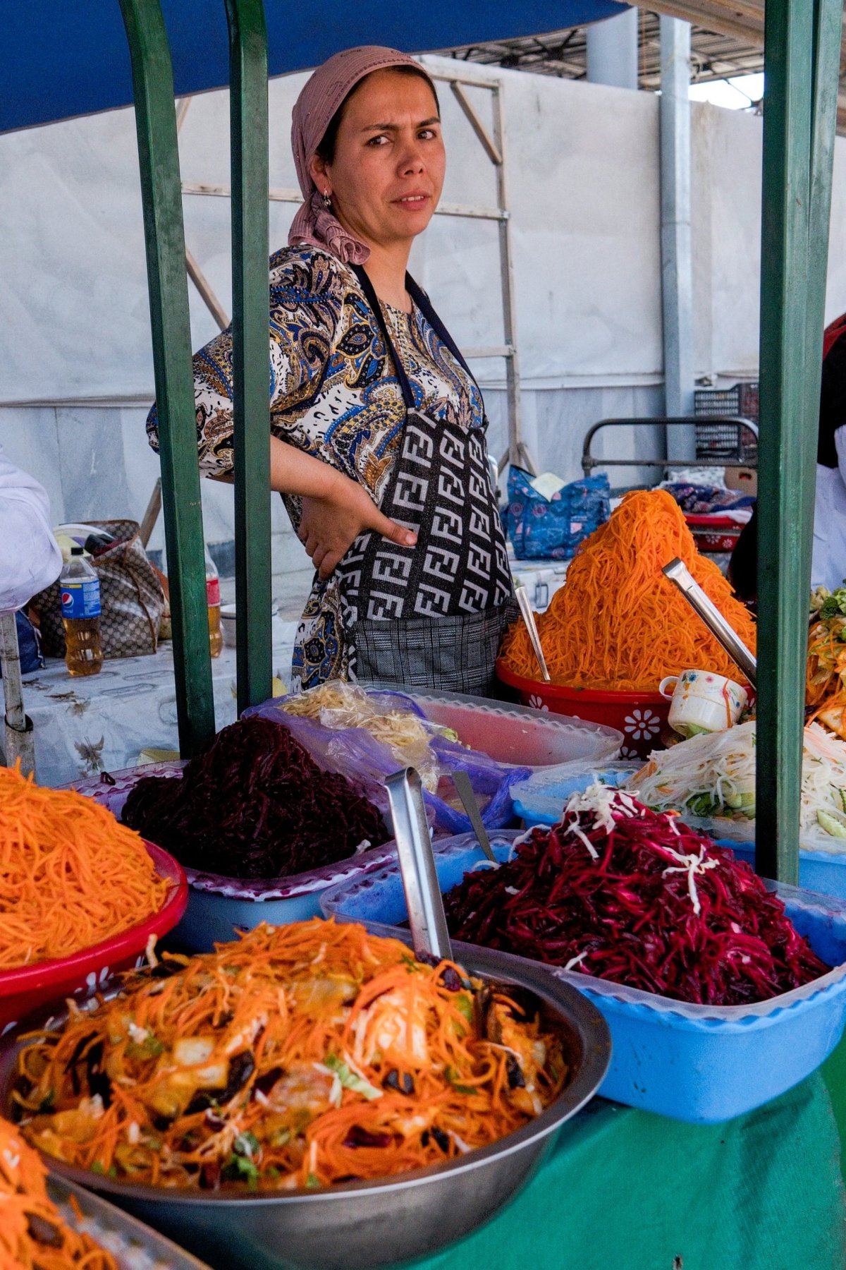 bazar v Samarkandu