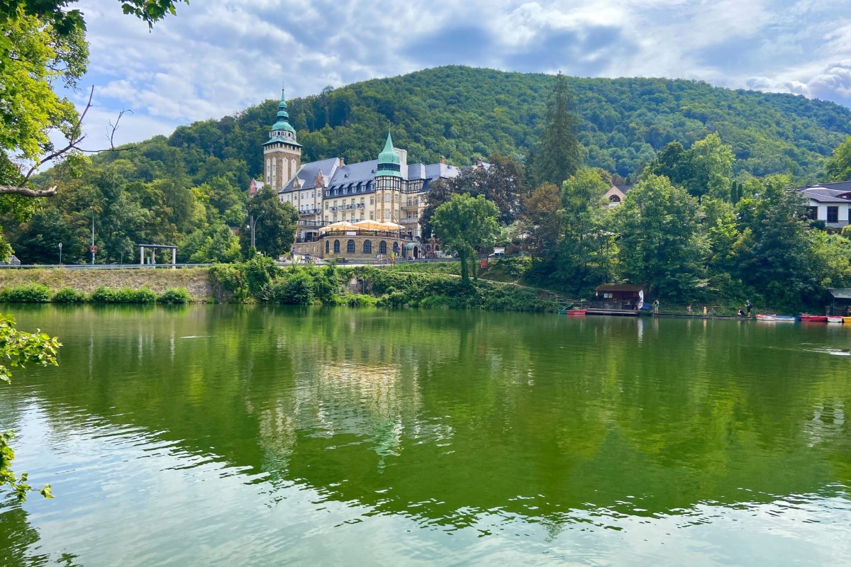 známý pohled na Lillafüred