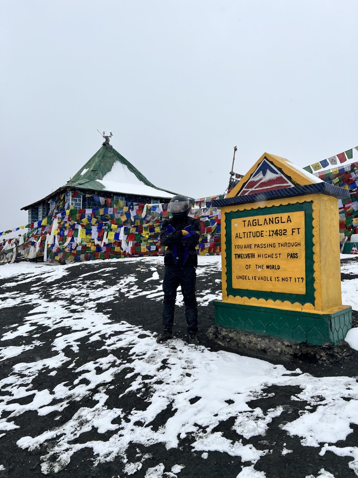 Tanglang La pass - 5329m