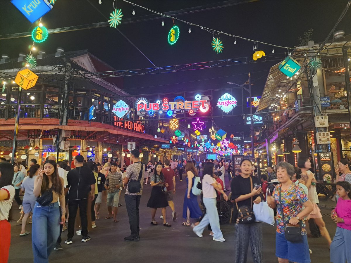 Pub Street v Siem Reap, masakr