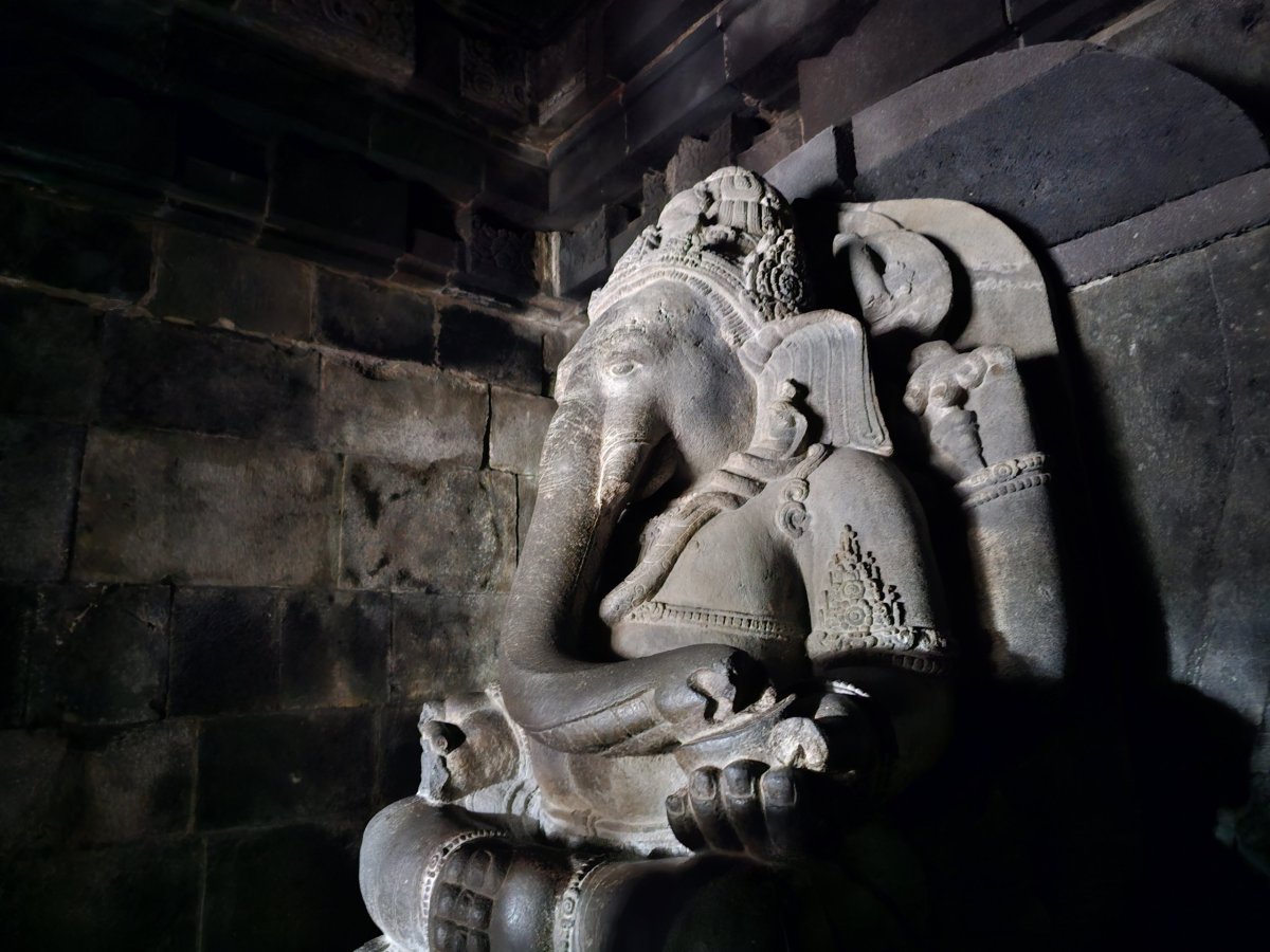 Prambanan, socha Ganesha