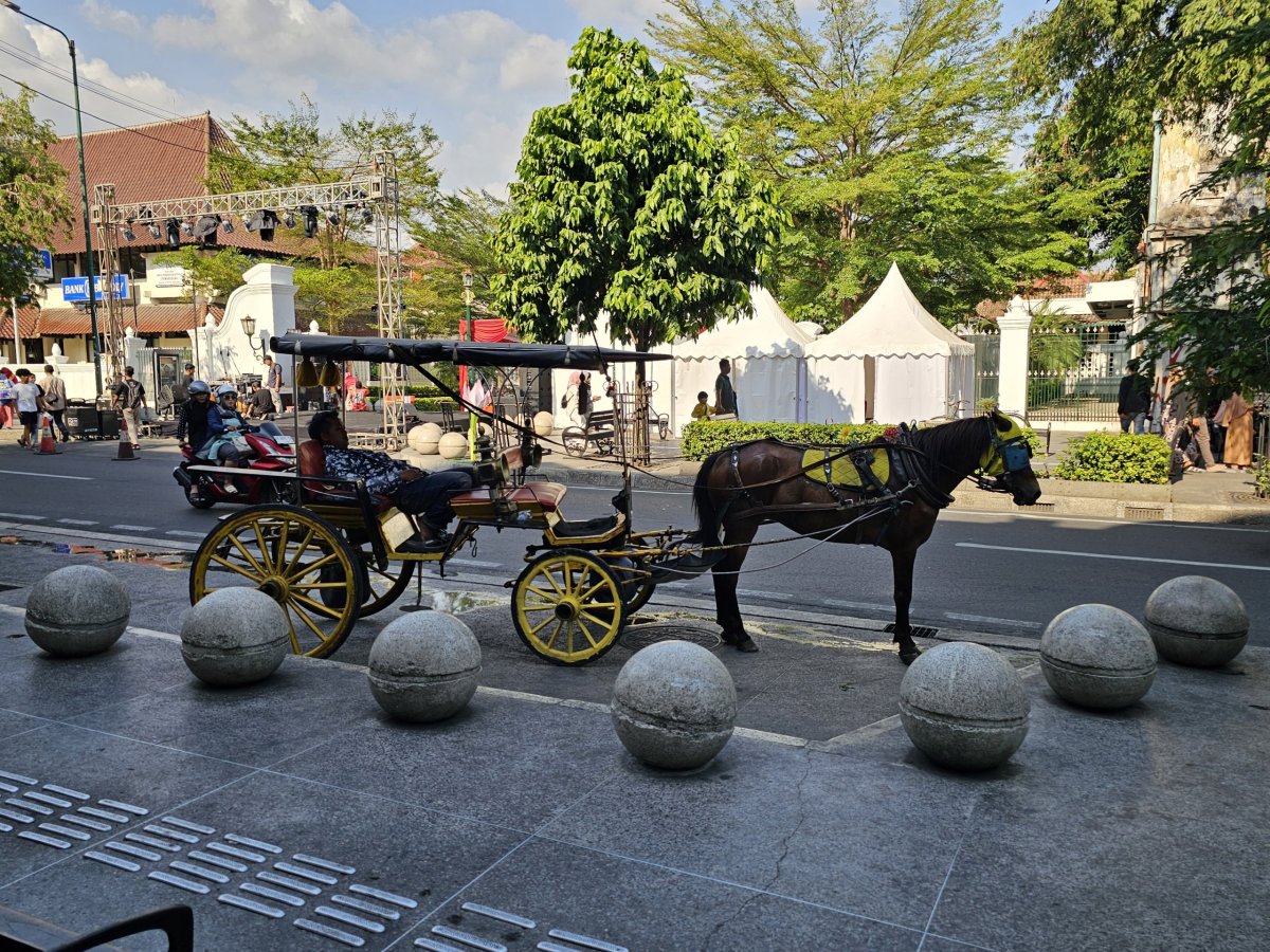 Jízda fiakrem na Malioboro