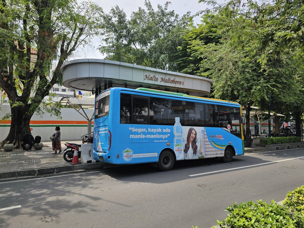 Autobus na Malioboro