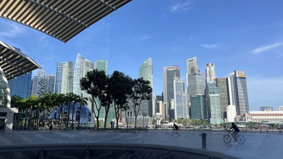 Singapore Skyline View