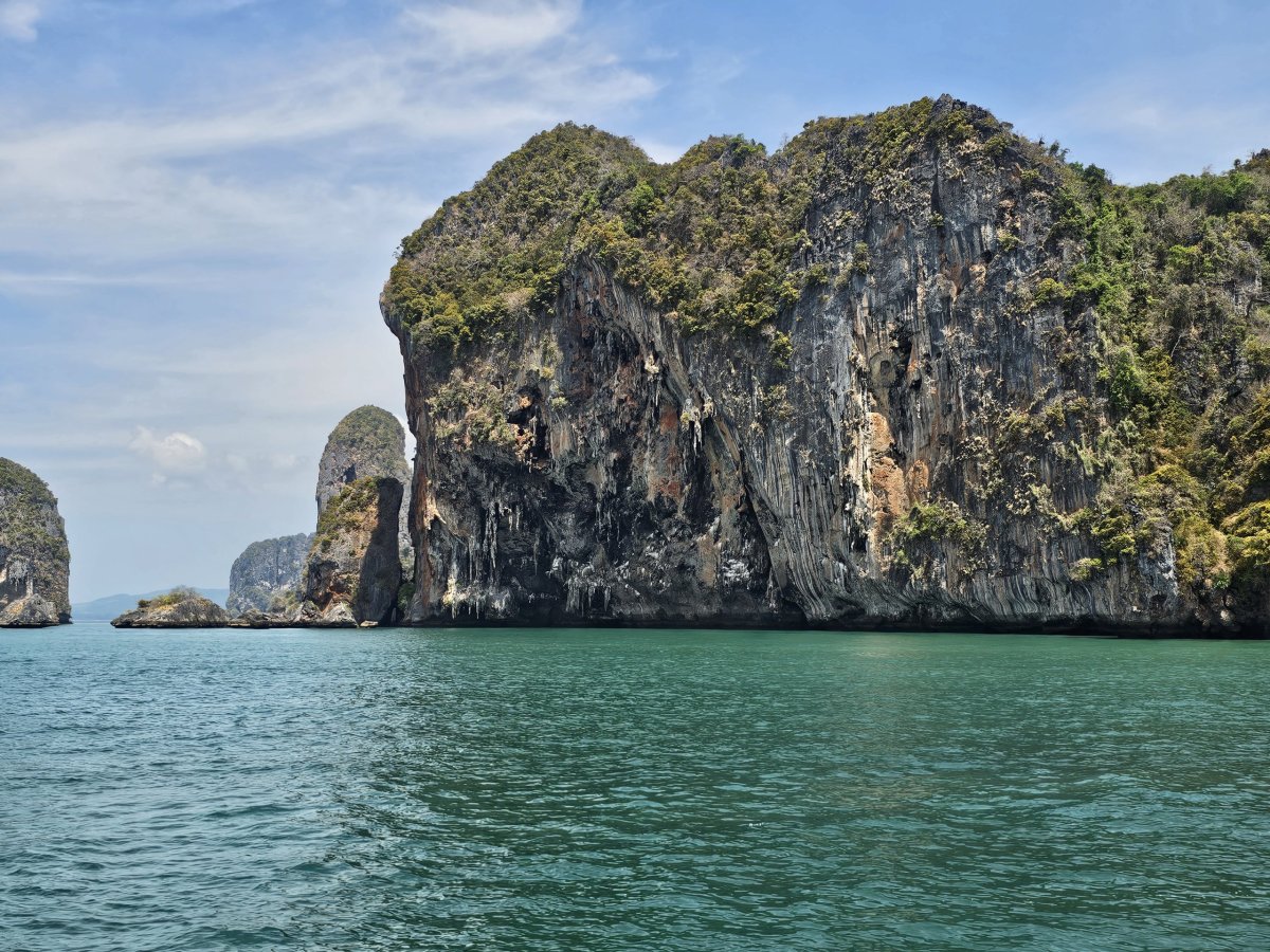 Skalní útvary na Railay