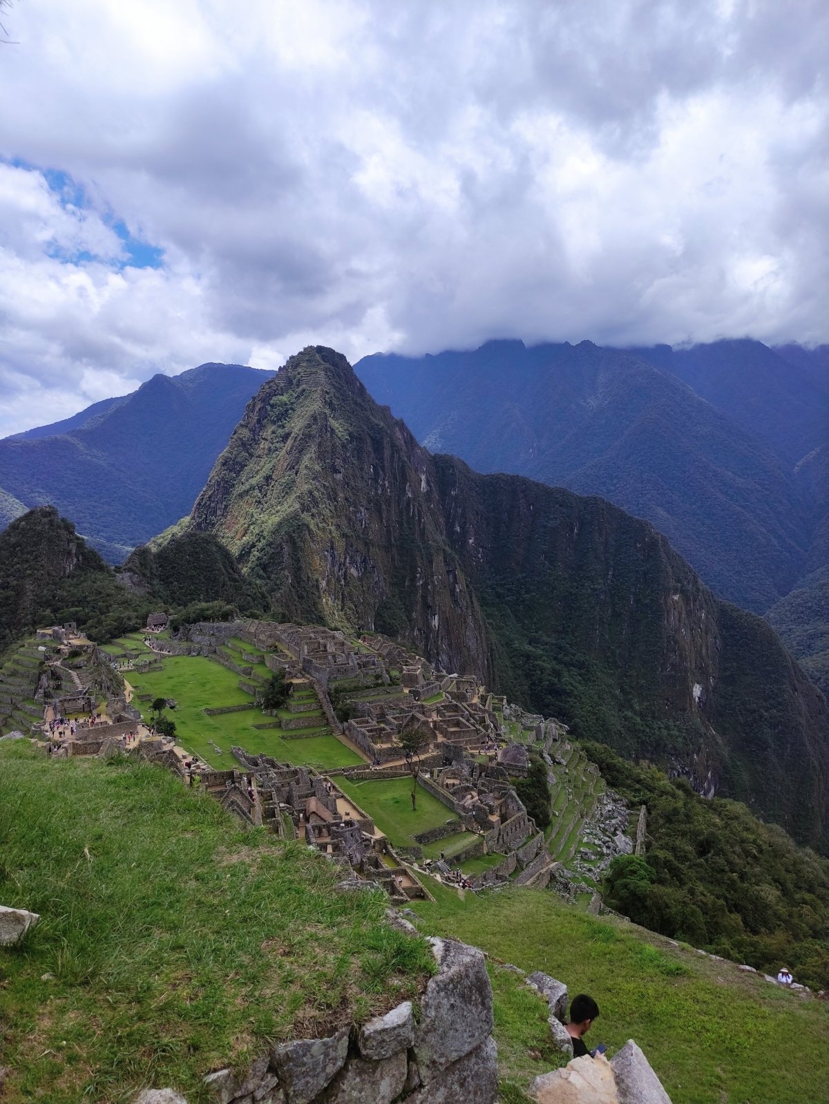 výhled na Machu picchu