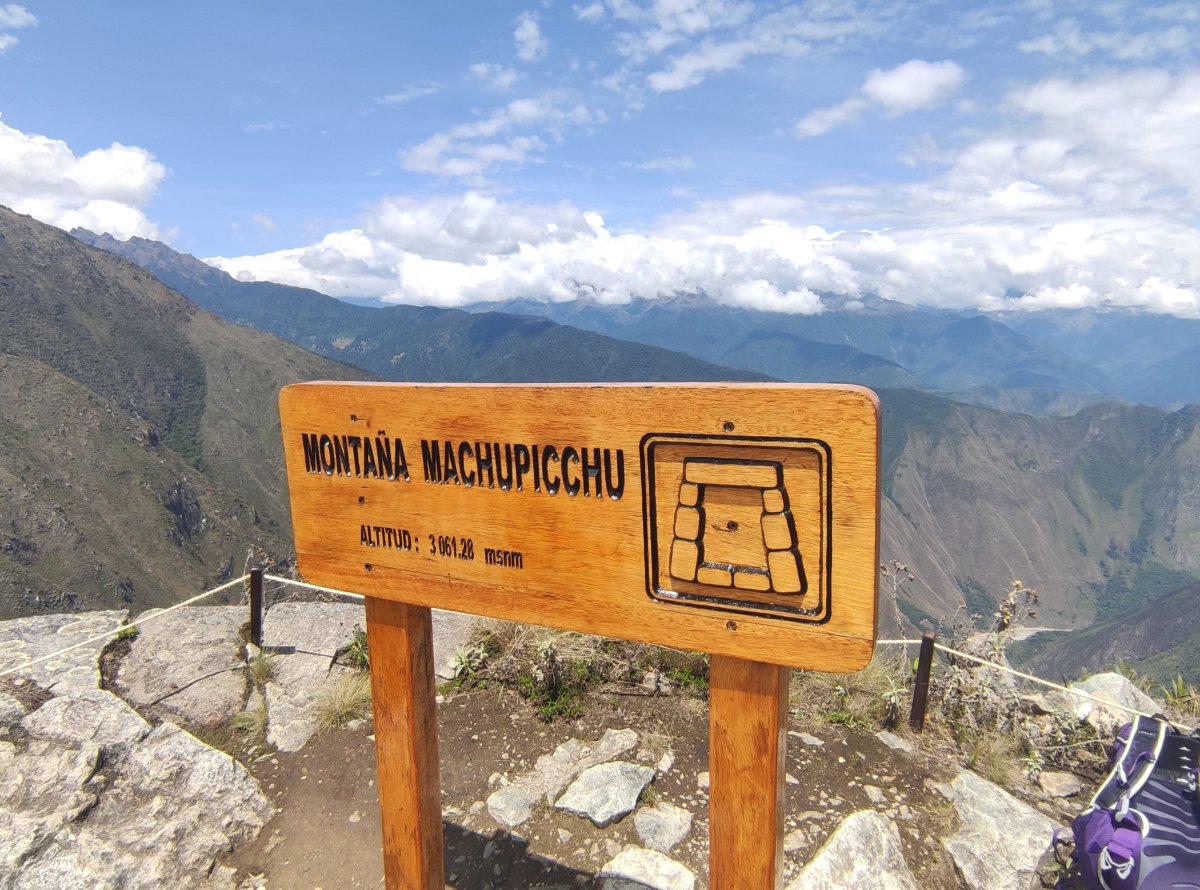 vrchol Montaňa Machupicchu