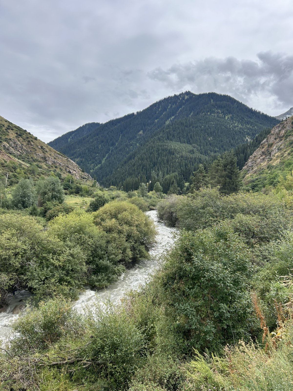 Hike směr Altyn Arashan