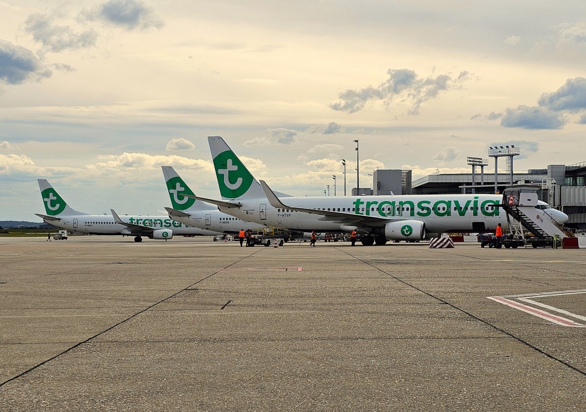Letadla Transavia, letiště Orly